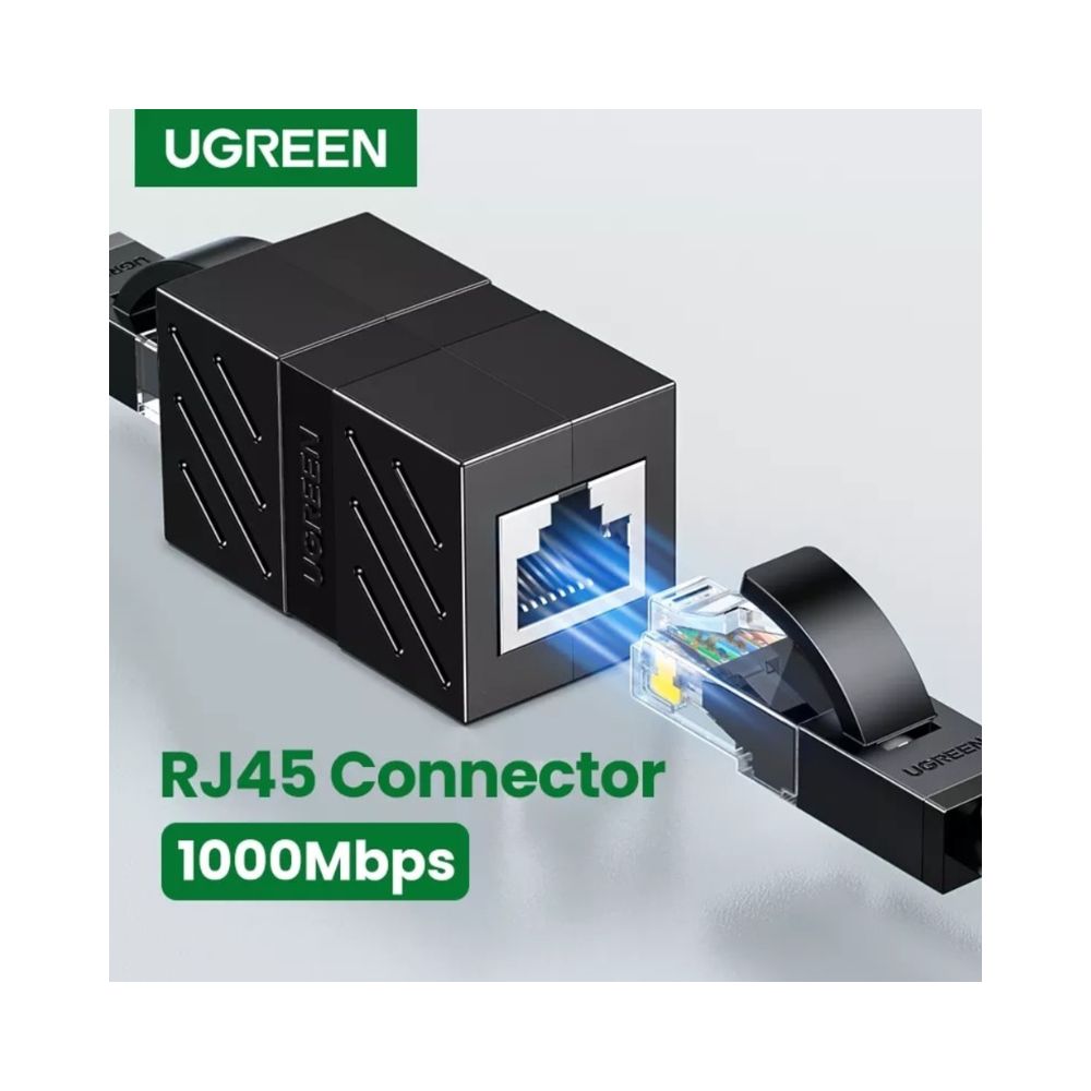 Ugreen 20390 RJ45 Network Keystone jack Inline Coupler F to F Ugreen 20390 RJ45 Network Keystone jack Inline Coupler F to F